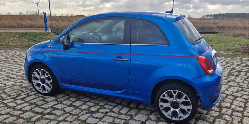 Fiat 500 cena 52000 przebieg: 14500, rok produkcji 2021 z Radomyśl Wielki małe 56